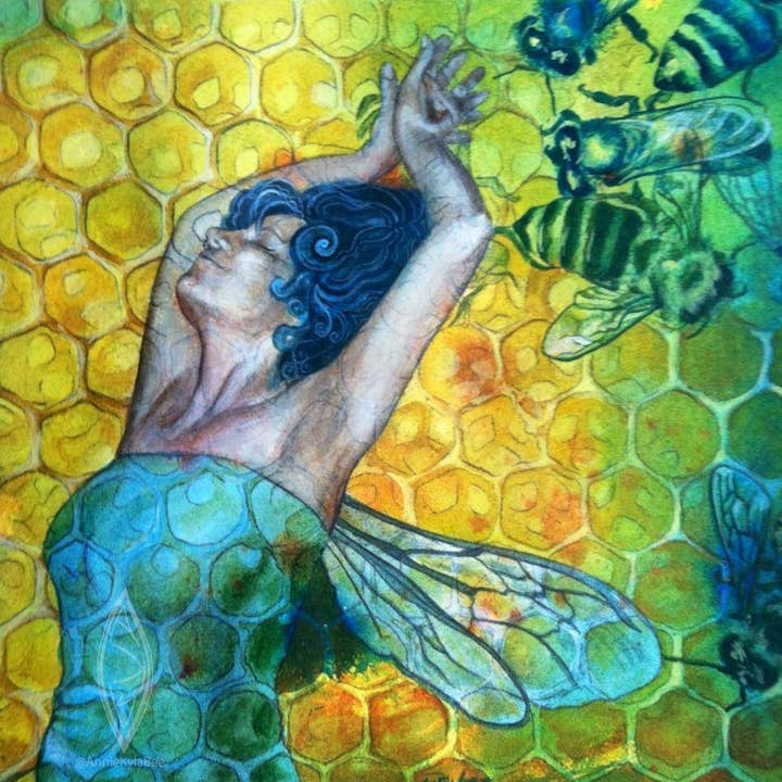 Tirage d'art d'archives « Queen's Dance » pour la vente par Annie Kyla Bennett Art