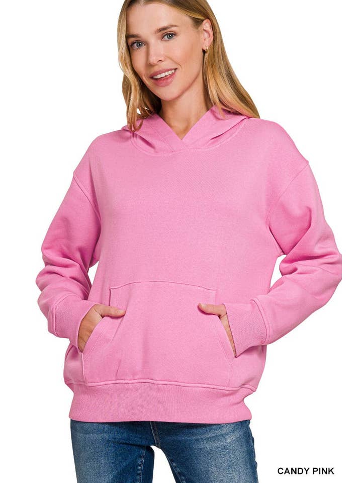 Vanilla Monkey - Wholesale Hoodie - Women's - Fleece Kangaroo Pocket Hoodie6