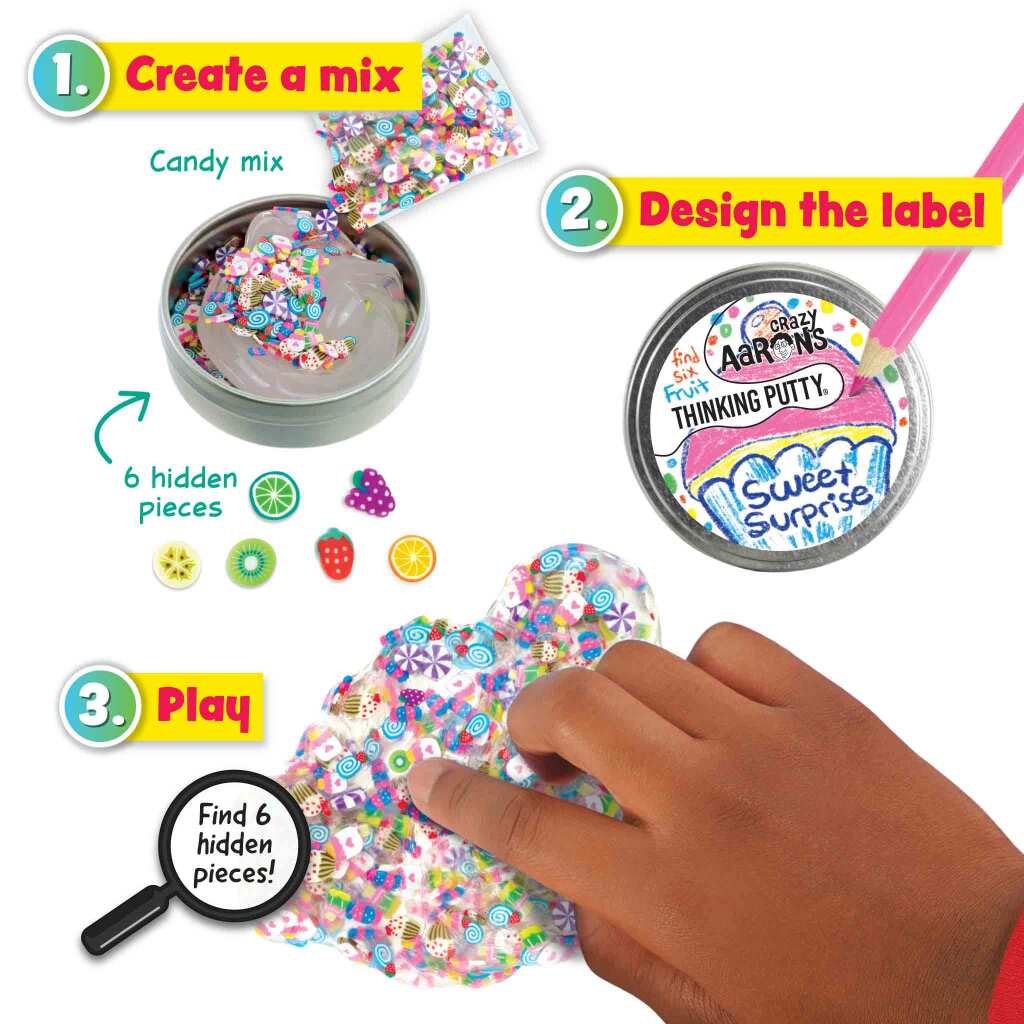 Crazy Aaron's - Wholesale Putty/Slime - Kids - Hide Inside Mixed by Me Kit6