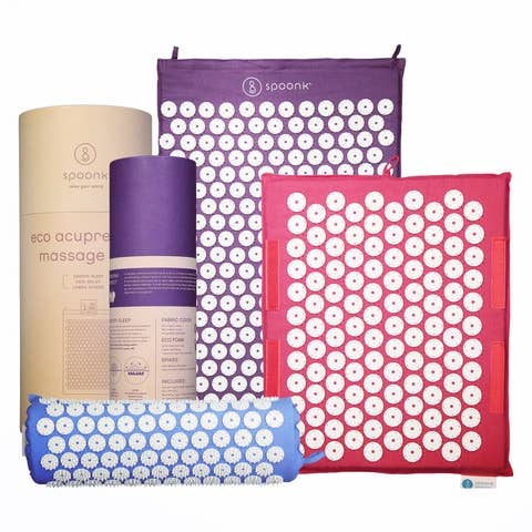 Spoonk Space Inc. - Wholesale Body Massager - 8pc Acupressure Travel - in mixed colour4