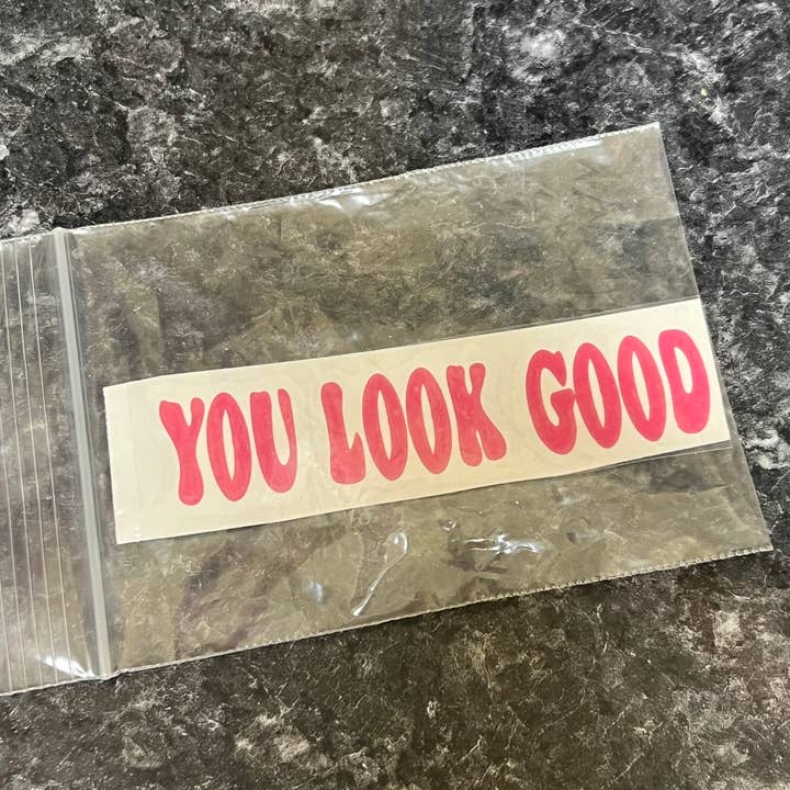 Suchfungoods - Wholesale Sticker - You Look Good rear view mirror decal2