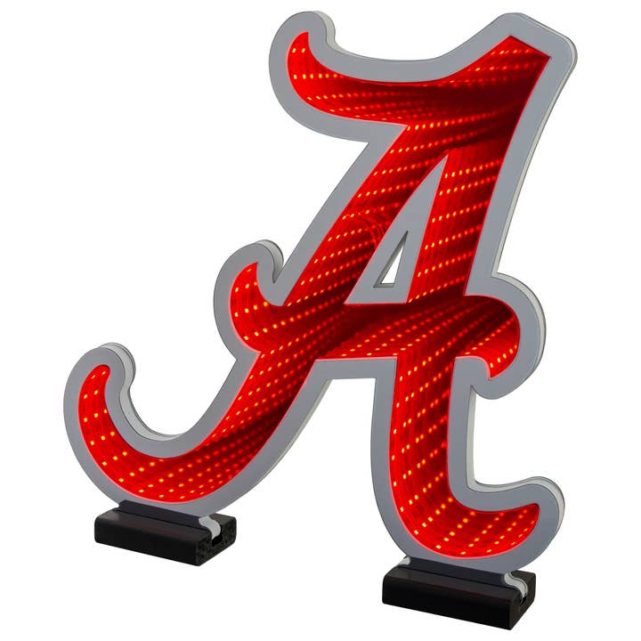 NCAA ALABAMA CRIMSON TIDE LED INFINITY LOGO LIGHT for wholesale by Sporticulture