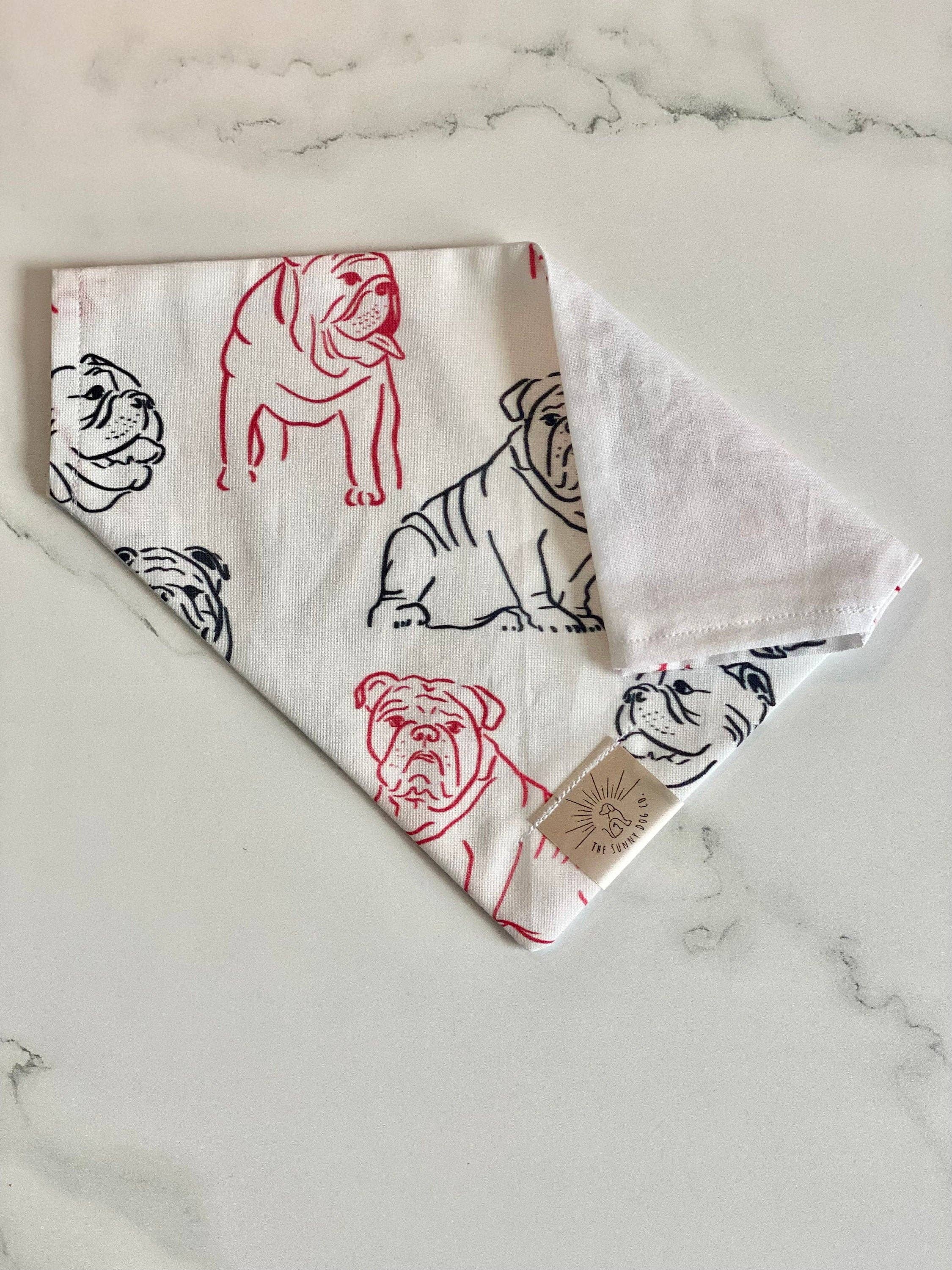 The Sunny Dog Co - Wholesale Pet Bandana - Dog - Georgia Bulldogs Bandana1