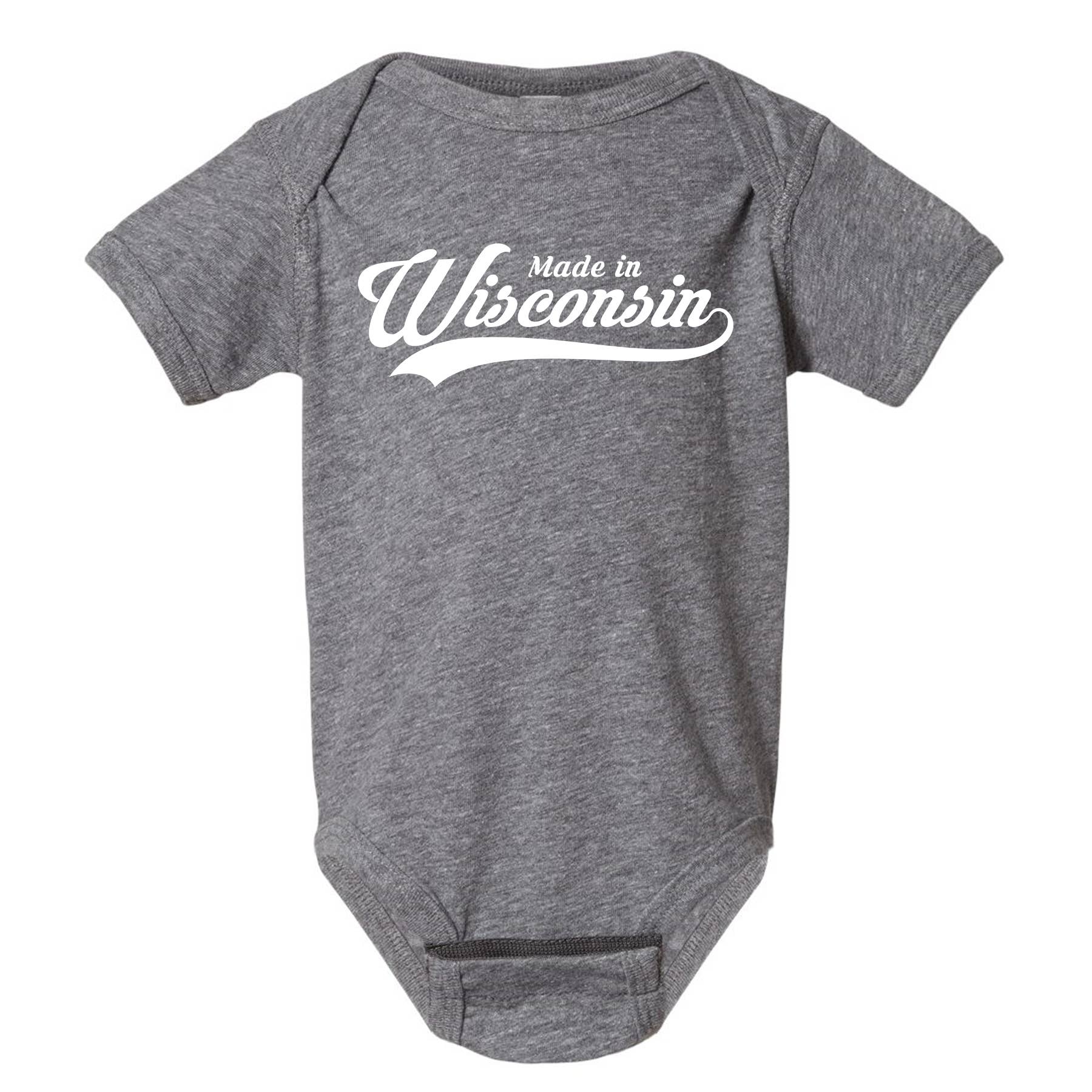 Wi-Wear - Wholesale Bodysuit (Non-Footed) - Baby - Made in Wisconsin Babie/Toddler Onesie3
