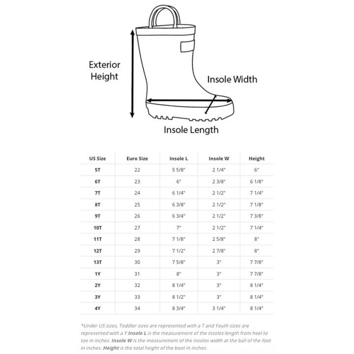 Oaki - Wholesale Rain Boots - Kids - Loop Handle Boots, Beautiful Ballerina6