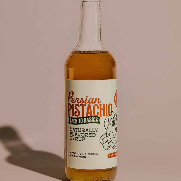 Transcendence Coffee - Wholesale Flavored Syrup - Persian Pistachio Barista Edition