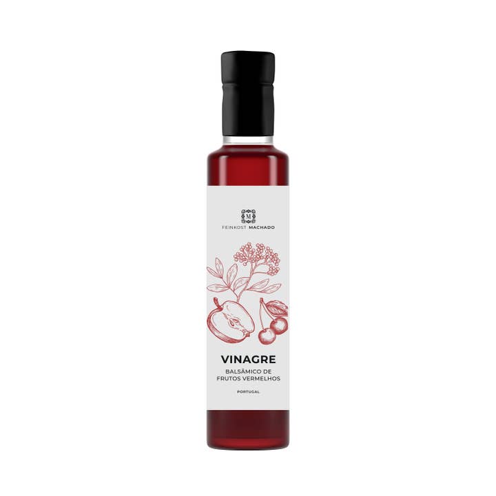 Machado GmbH - Venta al por mayor Vinagre - Vinagre balsámico de frutos rojos al 5%, 250 ml