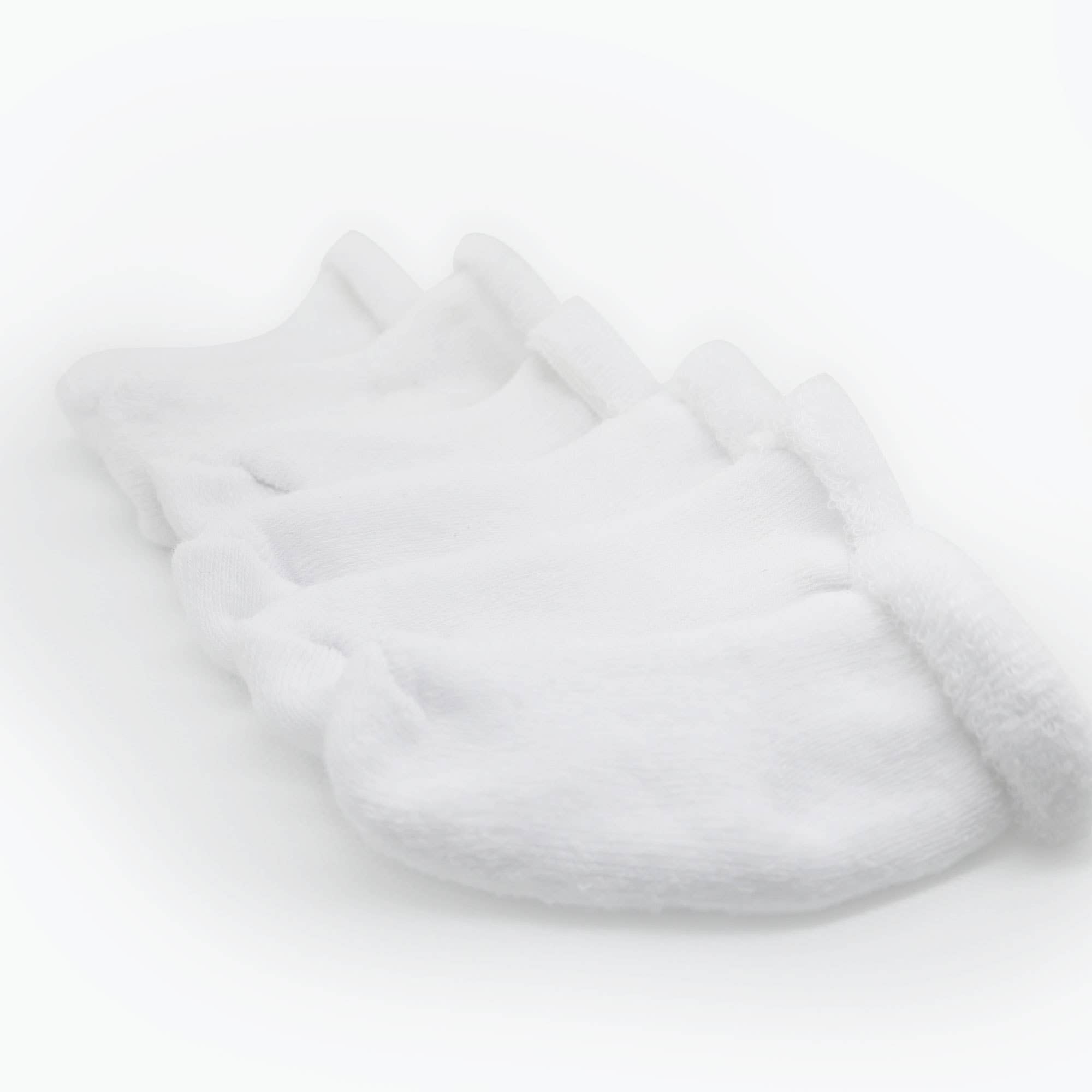 Wit Babysokjes Terry - Set van 6 stuks wit 3-6M voor groothandel op Faire1