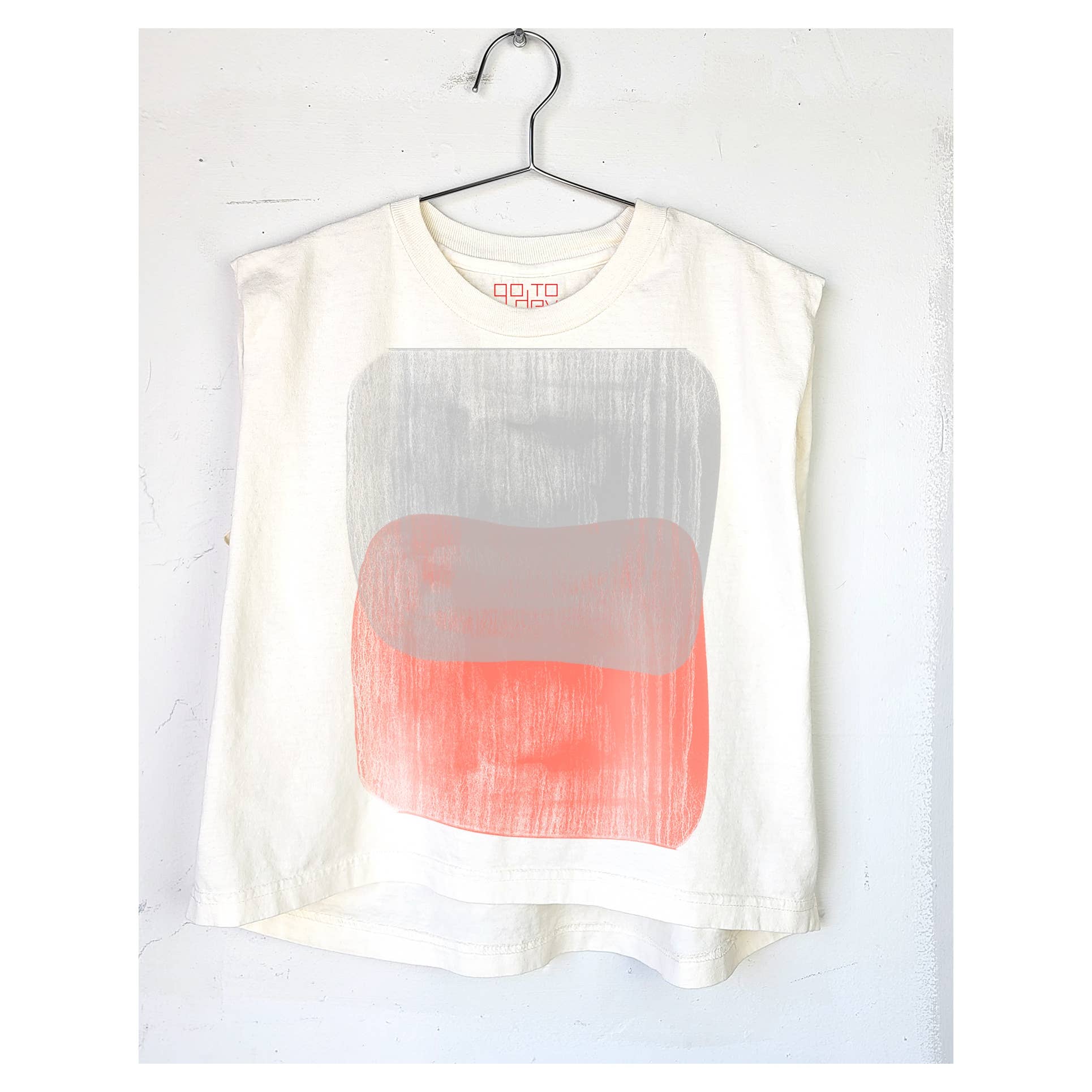 Go To Devil - Wholesale Screen Printed T-Shirt - Women's - Haze Joan Heavyweight Muscle Tee1