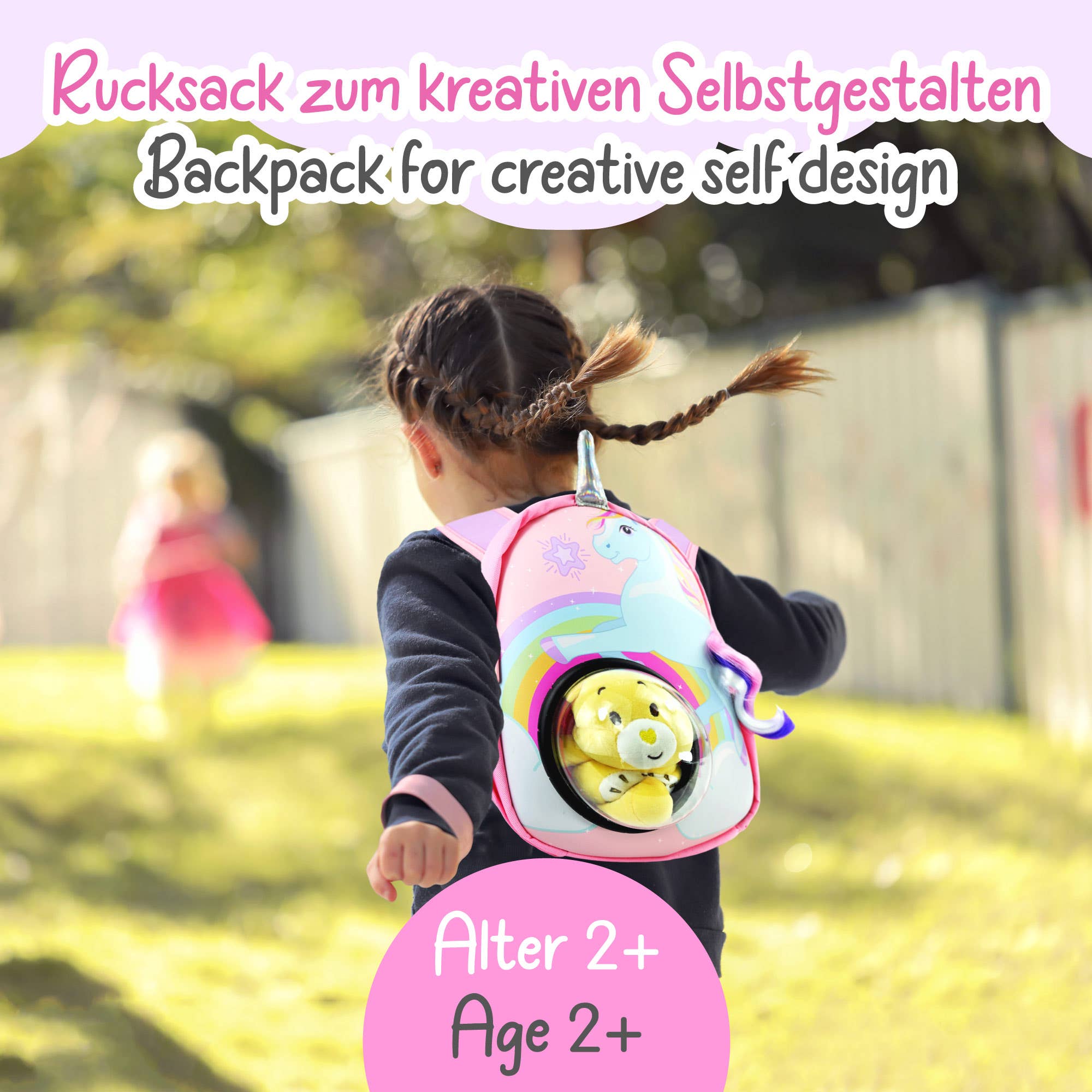 HECKBO - Wholesale Backpack - Kids - Children's unicorn backpack with viewing window6