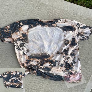 Fashionably Late Bleached Tee