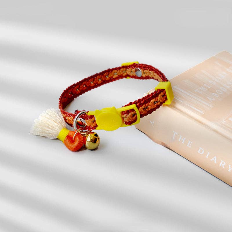 Cheerhunting - Wholesale Pet Collar - Cat/Dog - Mokka Adjustable Cat Collar with Bell - Comfort, Style, and Safety for Your Feline1