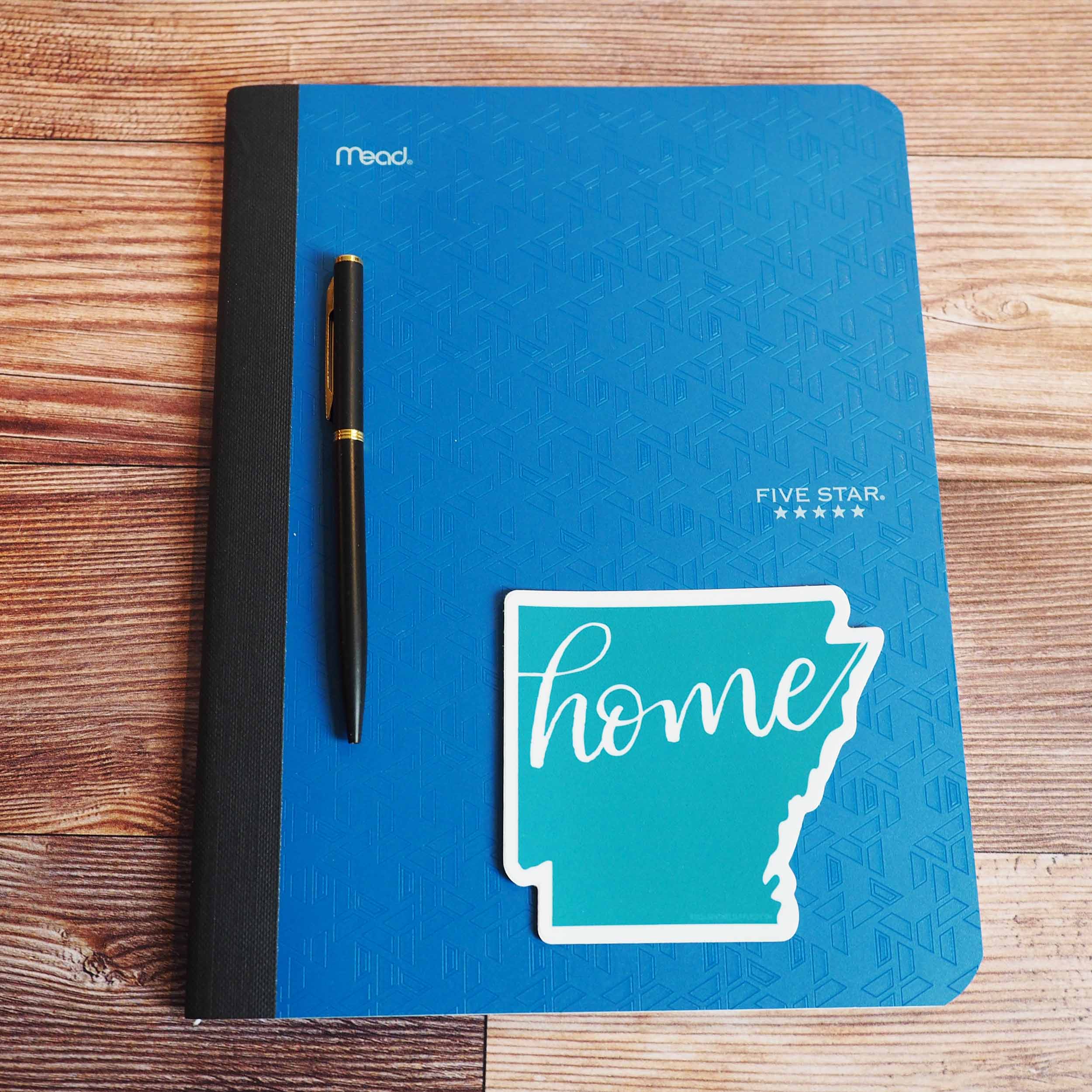 Sentinel Supply - Venta al por mayor Pegatina - Pegatina de Hogar de Arkansas - Adorables Calcomanías del Sur de AR7