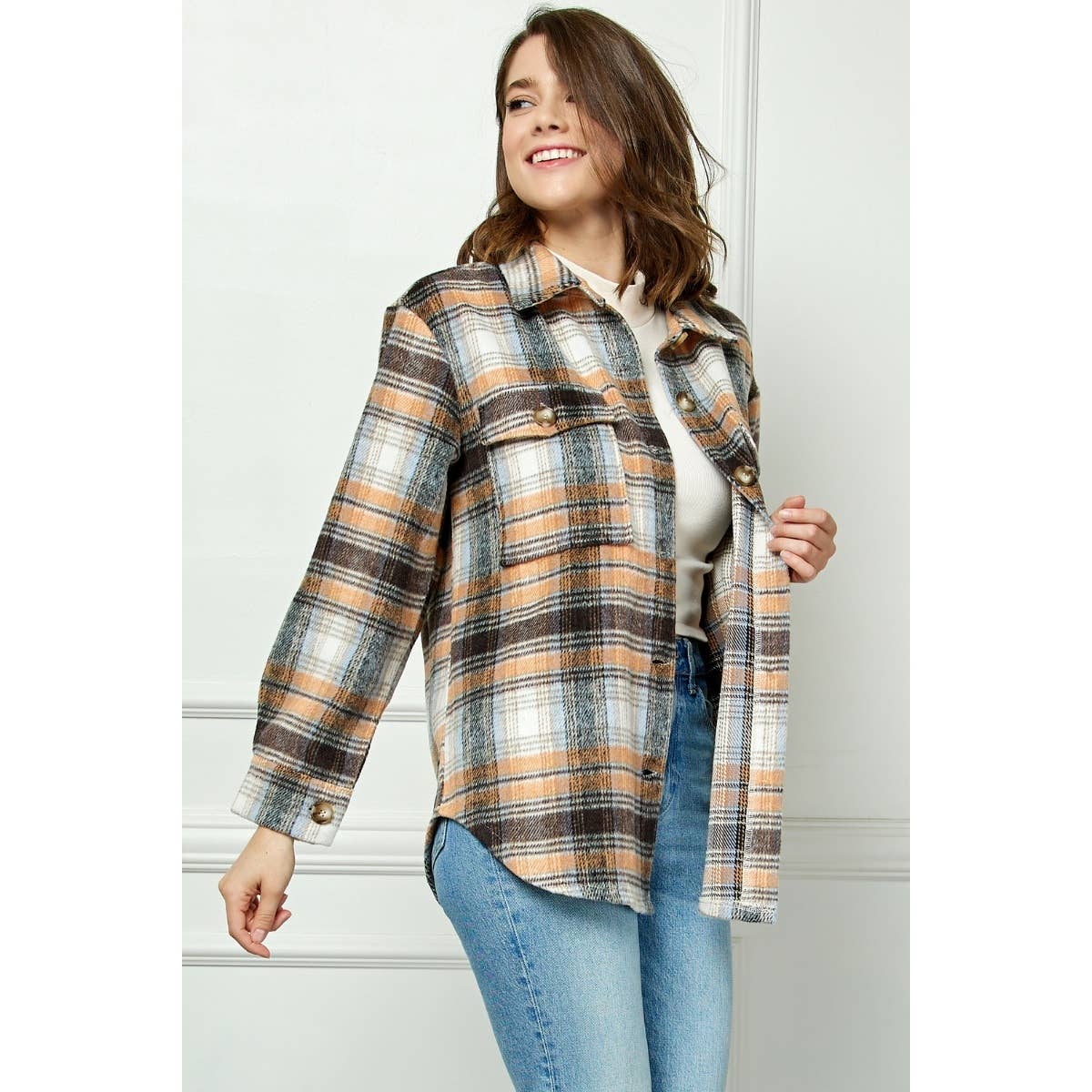 Veveret - Wholesale Jas - Dames - Klassieke geruite beugel14