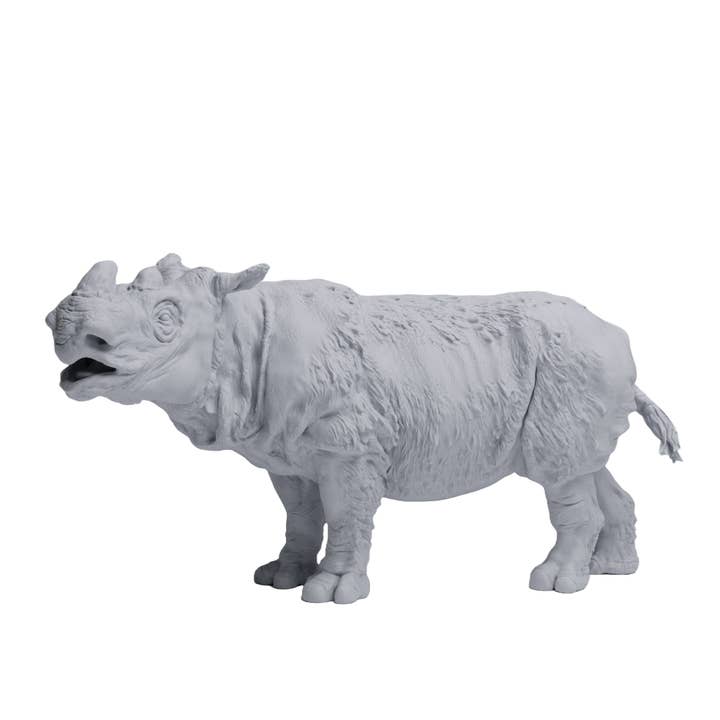 Sumatra-Nashorn (Männlich) | Tierhöhlen-Miniaturen für den Großhandel von The Scale Grail