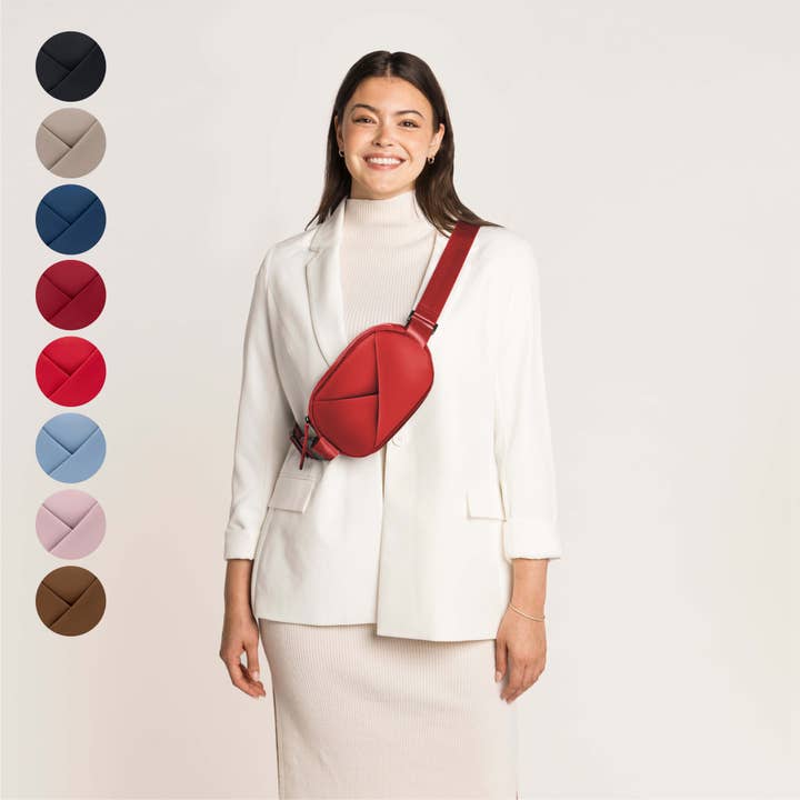 Lux and Nyx - Wholesale Belt Bag - Women's - Origami Belt Bag - Convertible Belt, Sling, & Crossbody Bag6