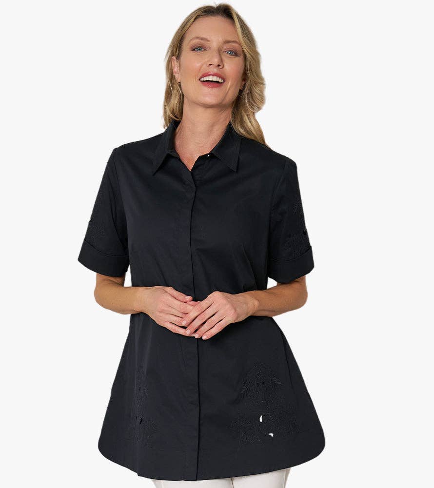 Stella Carakasi - Wholesale Button Down Shirt - Women's - Glamtastic Tunic2