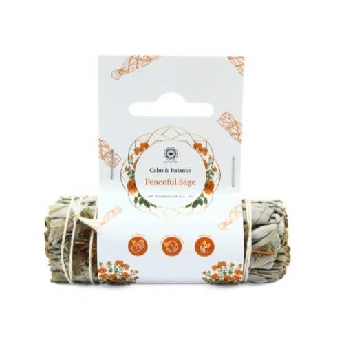 Peaceful Sage with label for wholesale by Green Tree