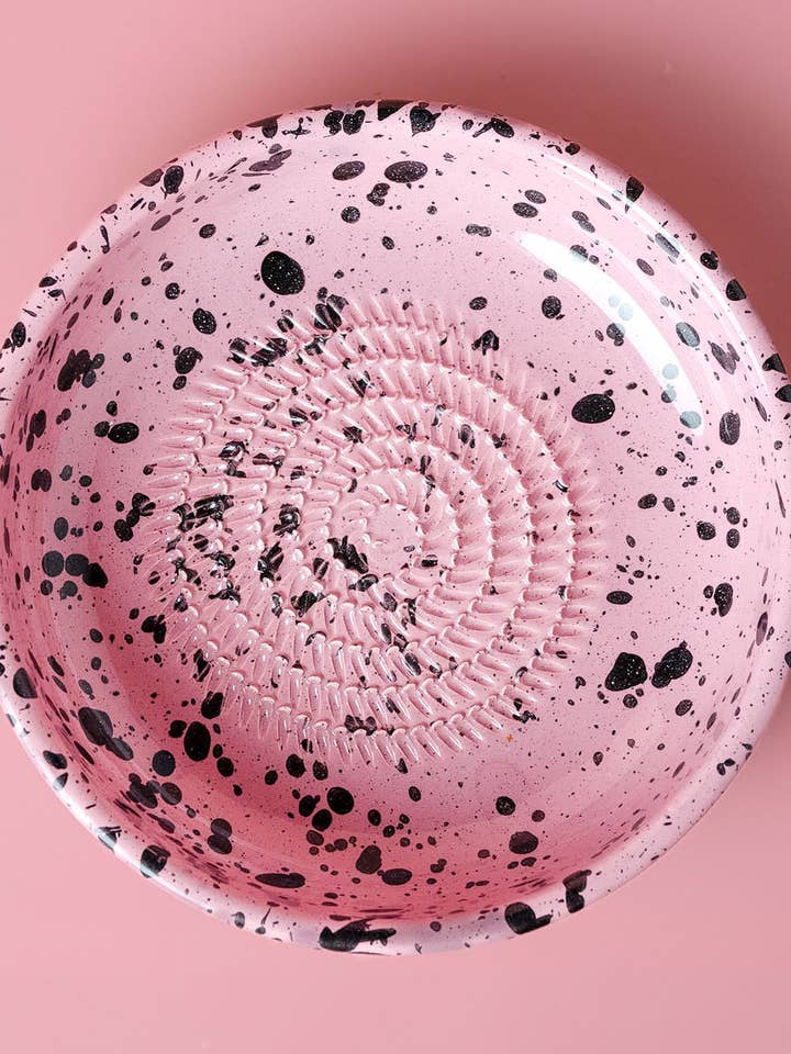 Large Pottery Grater Plate – Includes Gift Spoon / CÓSMICA for wholesale by Alfar Tierra Cocida