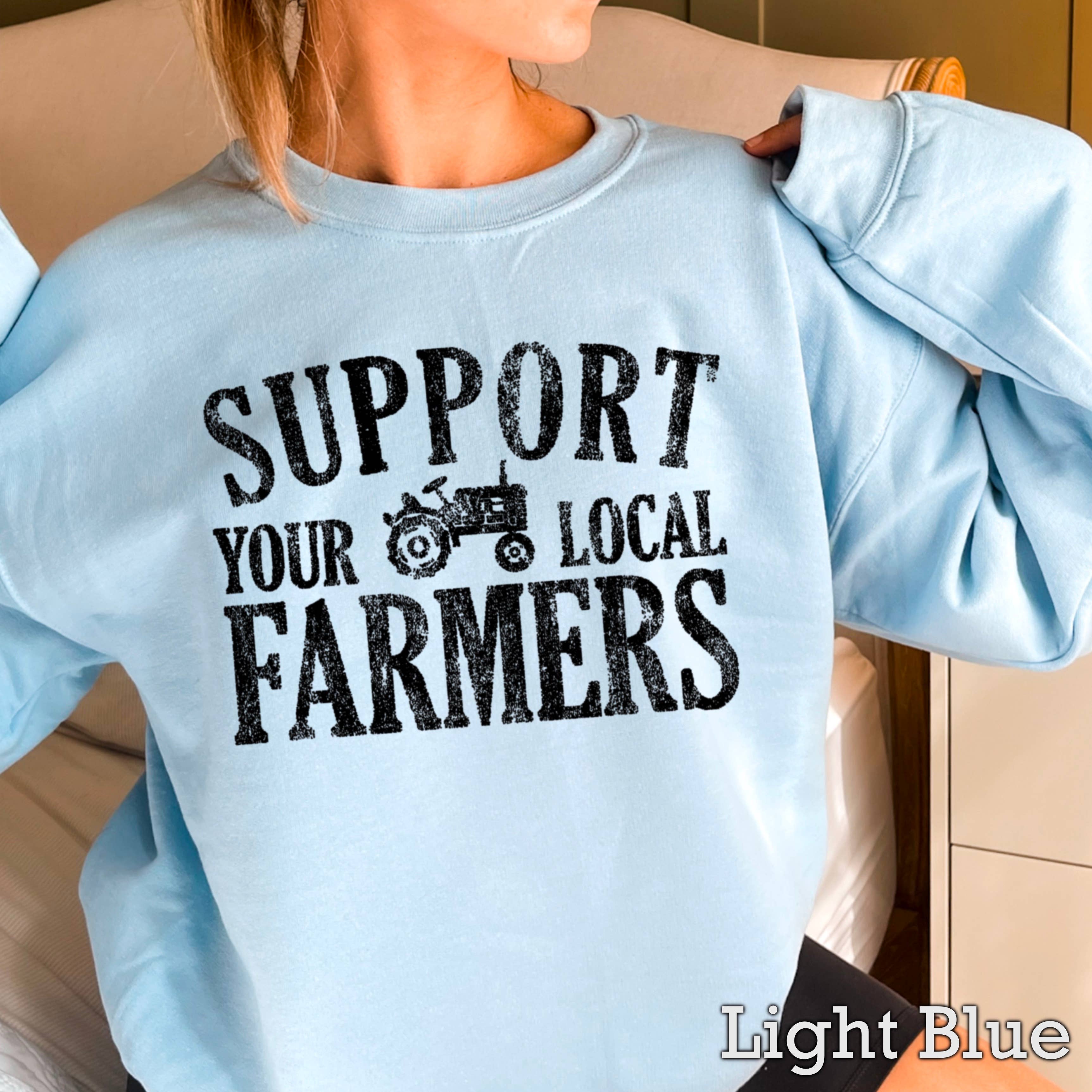 Shoppe SHC - Wholesale Graphic Sweatshirt - Women's - Support Your Local Farmers Women’s  Graphic Sweatshirt14