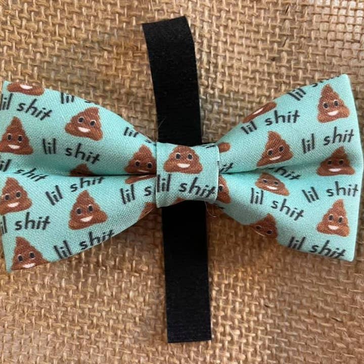 DOG BOW TIES - Wholesale Pet Bow Tie - Dog - *MINI SIZE Lil' Shi* Poop Emoji2