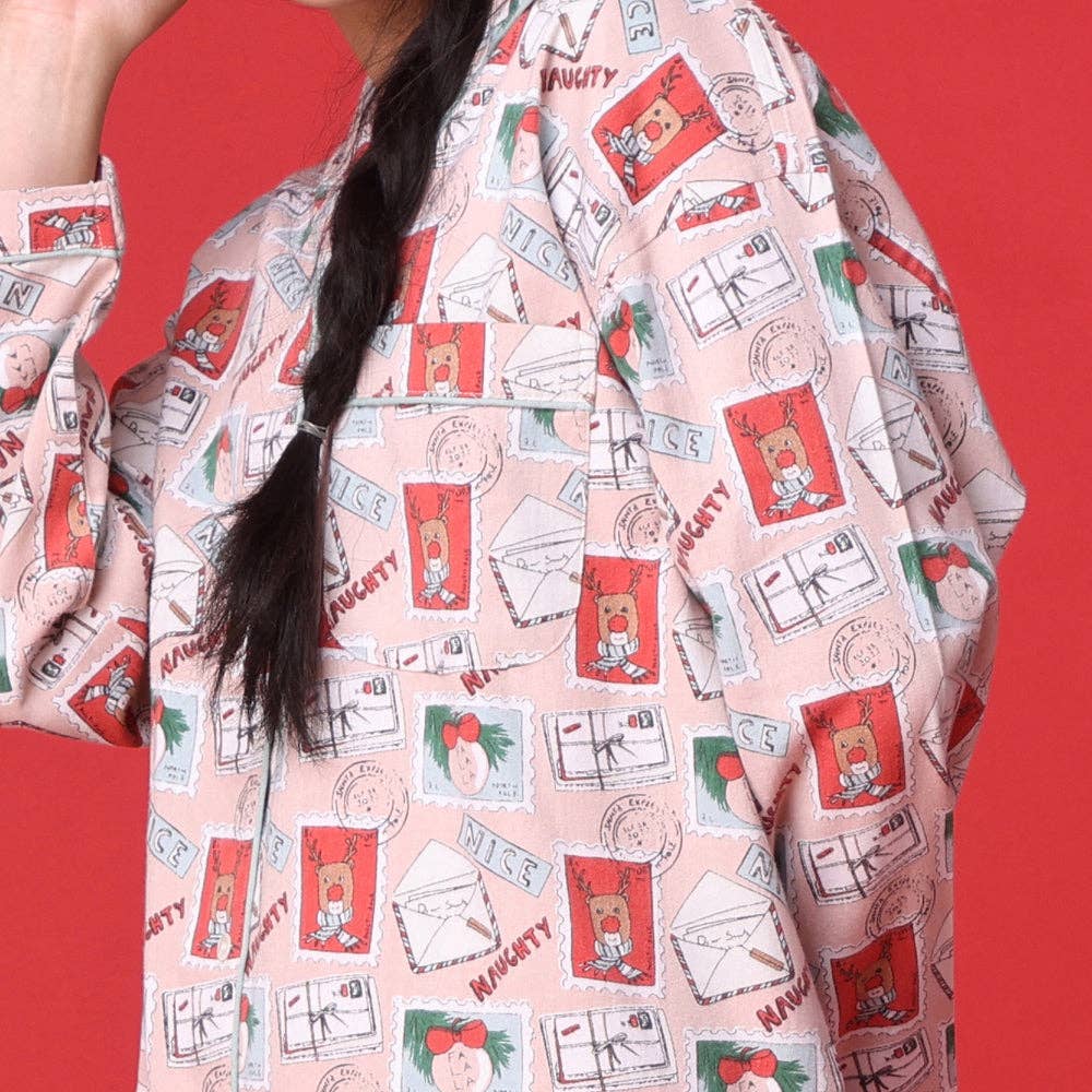 Multi Letter to Santa Nightshirt for wholesale on Faire1