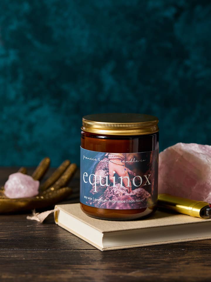 The Equinox Soy Candle for wholesale by Francis and Meyer Candle Co.