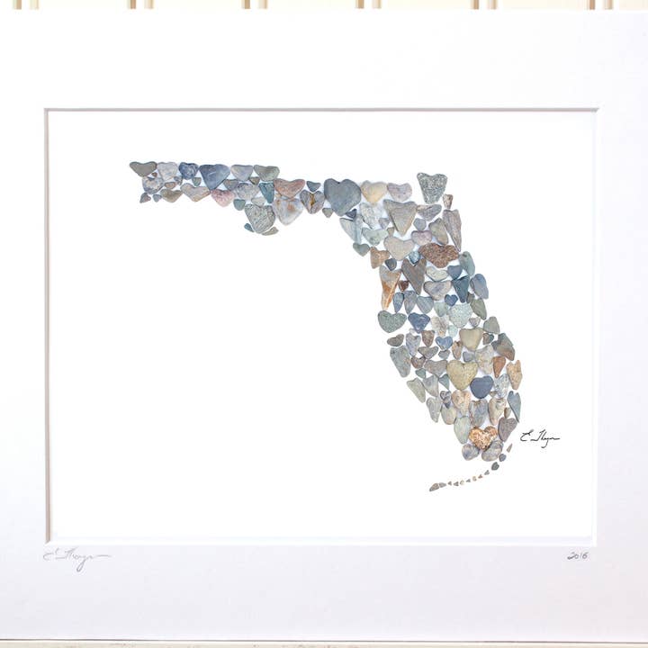 Destination | Florida art print for wholesale by Love Rocks Me®