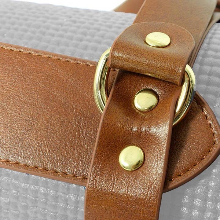 West Path - Wholesale Yoga Mat - Blanket Carrier Strap / Yoga Mat Carrier - Vegan Leather4