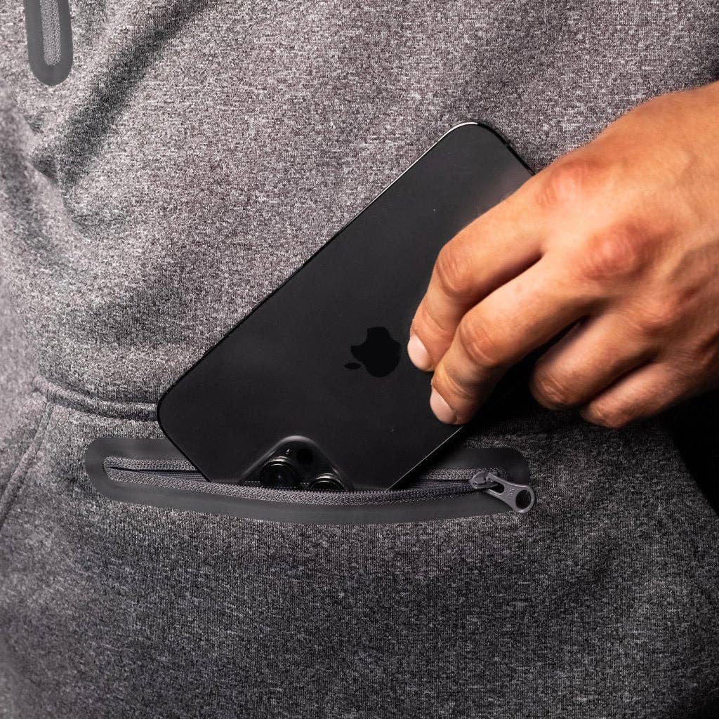 BAD WORKWEAR - Wholesale Hoodie - Men's - BAD WATERPROOF RAIN-DEFEND™ HI-VIS FLEECE HOODIE25