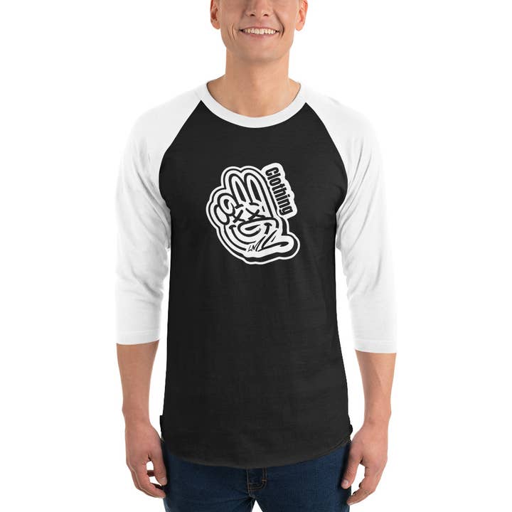 LML Clothing Unisex 3/4 Sleeve Raglan Shirt for wholesale by LML Clothing by Halfwait