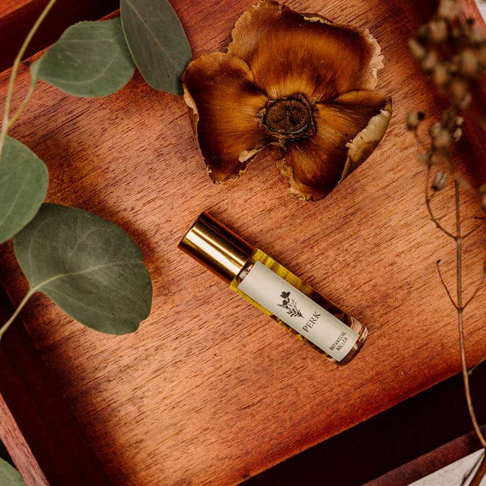 #321 Botanical Roller "Perk" for wholesale by Mångata Apothecary™
