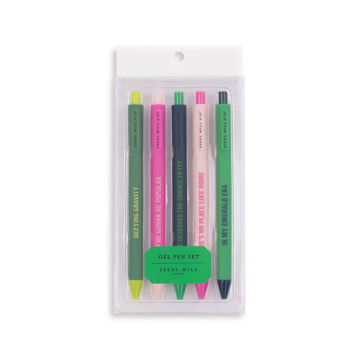 Steel Mill and Co. - Wholesale Pen - Wicked Gel Pen Set, Assorted