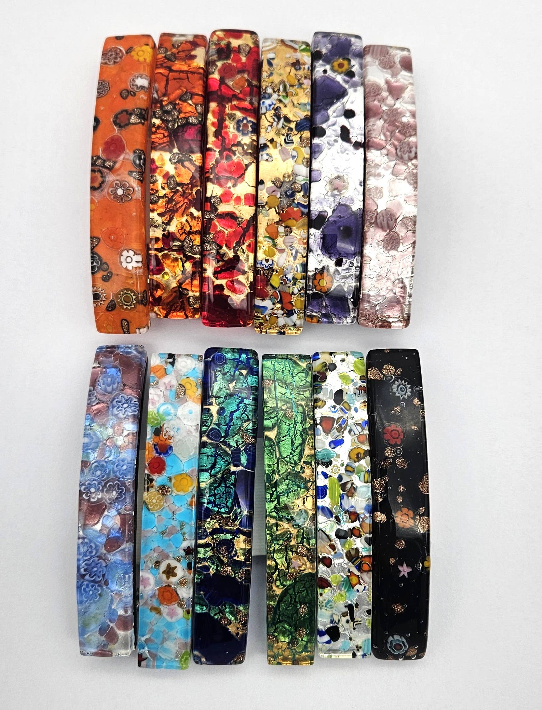 Alice Sturzinger LLC – Großhandel Haarspange – Damen – Murano-Glas-Haarspange - Mehrfarbige Optionen2