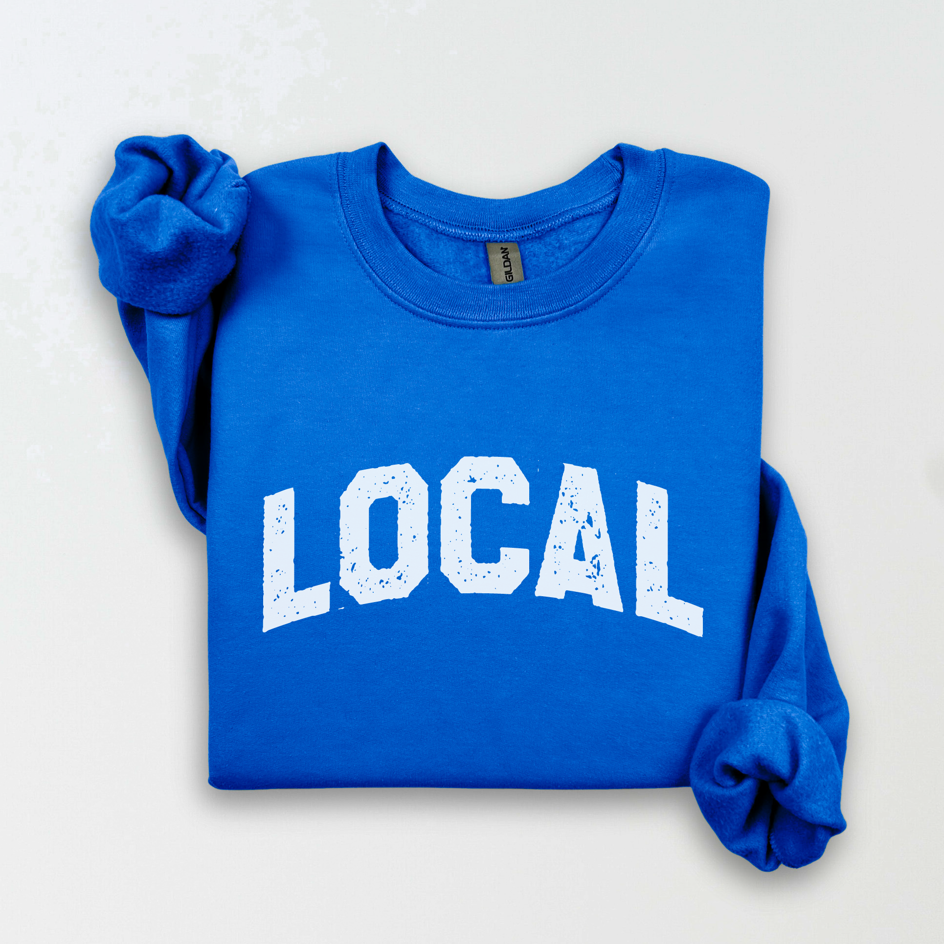 Three Girls Shop - Vente Sweat-shirt à imprimés – femme - Sweat-shirt graphique en polaire LOCAL5