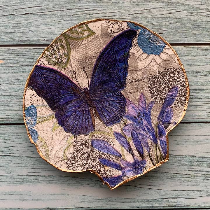 Violet Butterfly for wholesale by Serenity Shells
