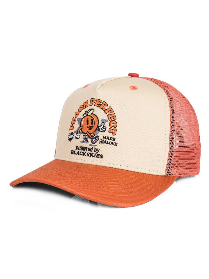 15th Anniversary Trucker Cap - Peach für den Großhandel von Blackskies