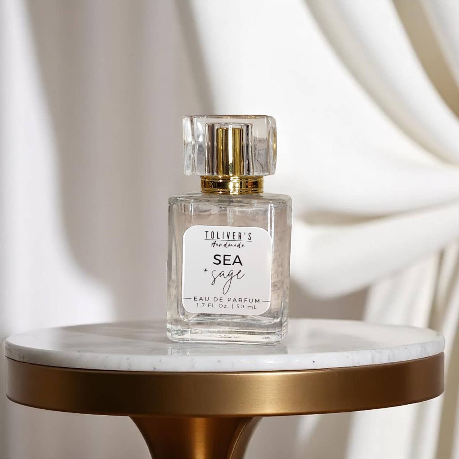 Toliver's Handmade - Wholesale Perfume/Eau de Toilette - Sea & Sage Perfume - EDP - 50mL - Wholesale/White Label2