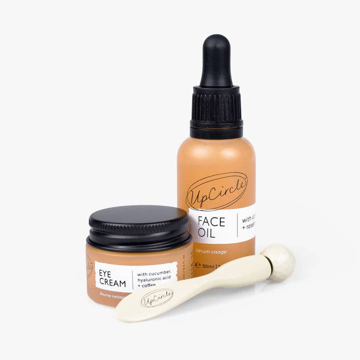 VIAI Beauty - Wholesale Eye Cream/Gel - The Caffeinated Duo + Eye Roller Deal