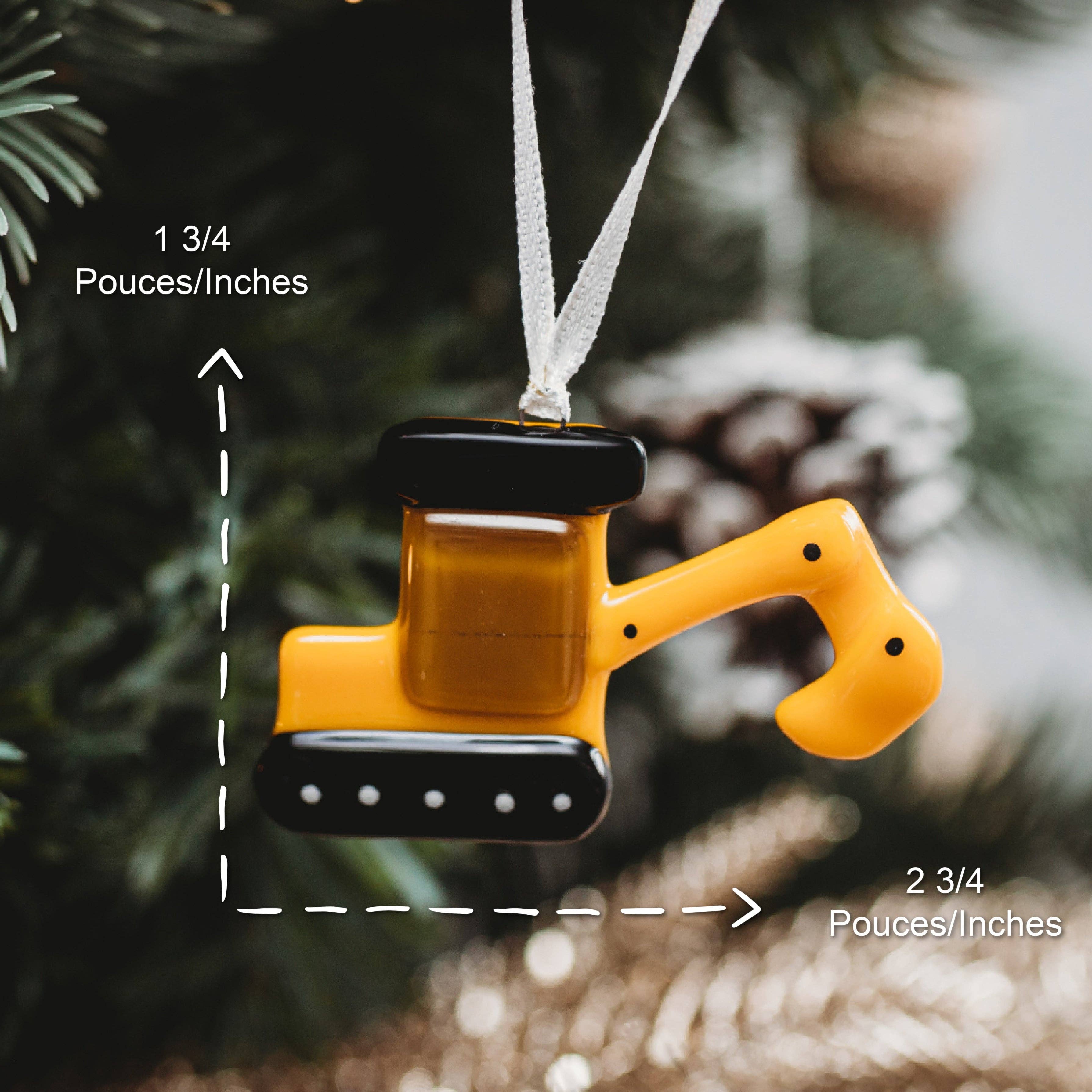 Station pôle Nord inc. - Vente Objets de décoration - Ornement de Pelle Mécanique1