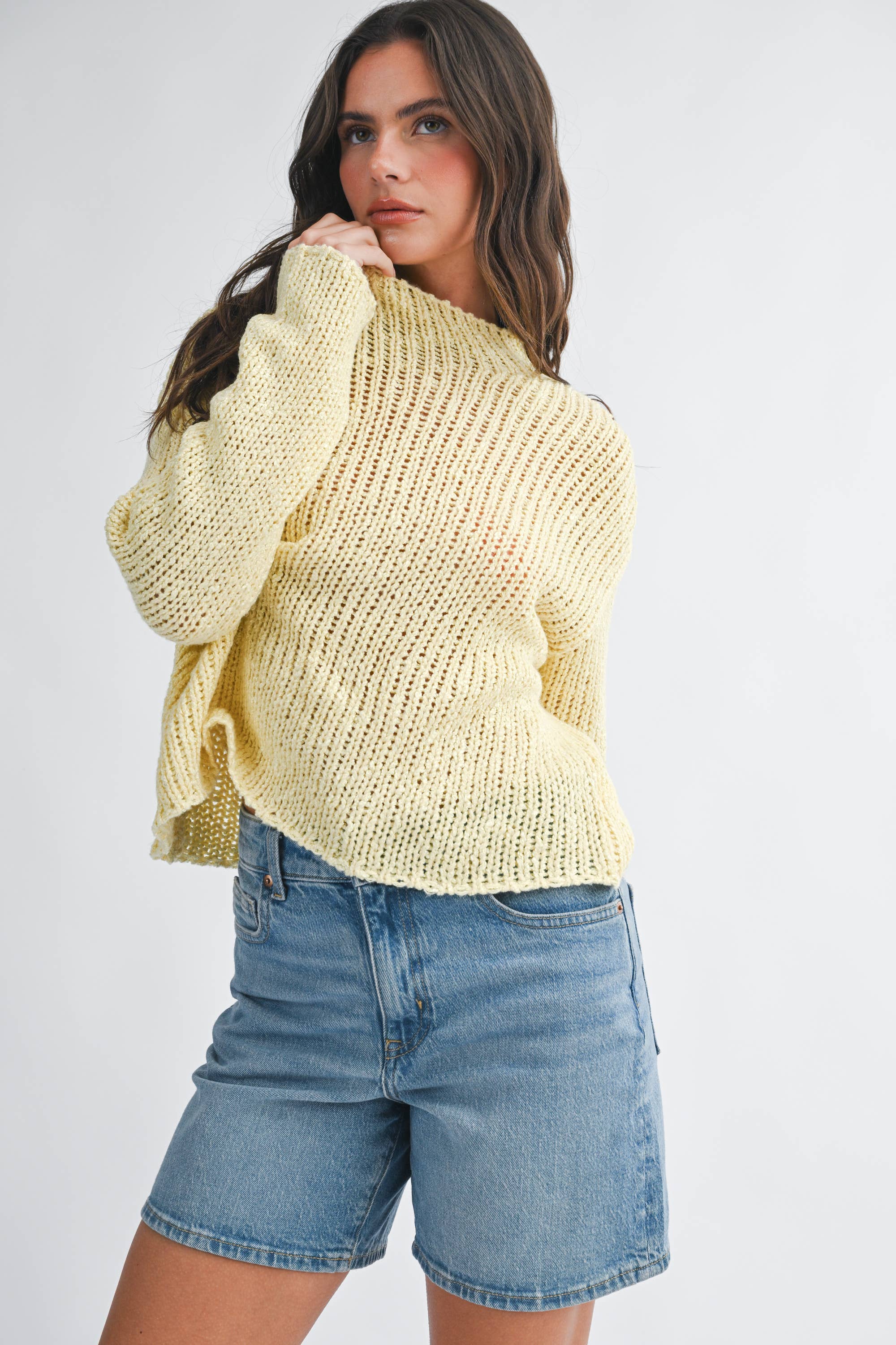 AEMI + CO - Wholesale Knit Sweater - Women's - 3108CK Irma Sweater 631