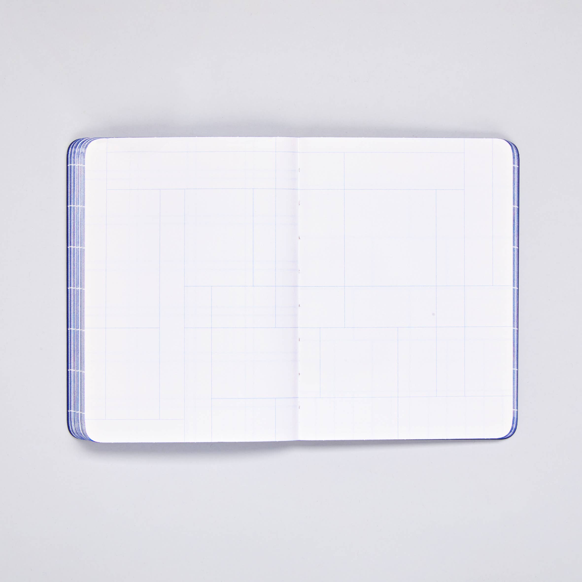 nuuna - Wholesale Notebook - Break The Grid Blue - Notebook S A6| 82 Creative Grids7