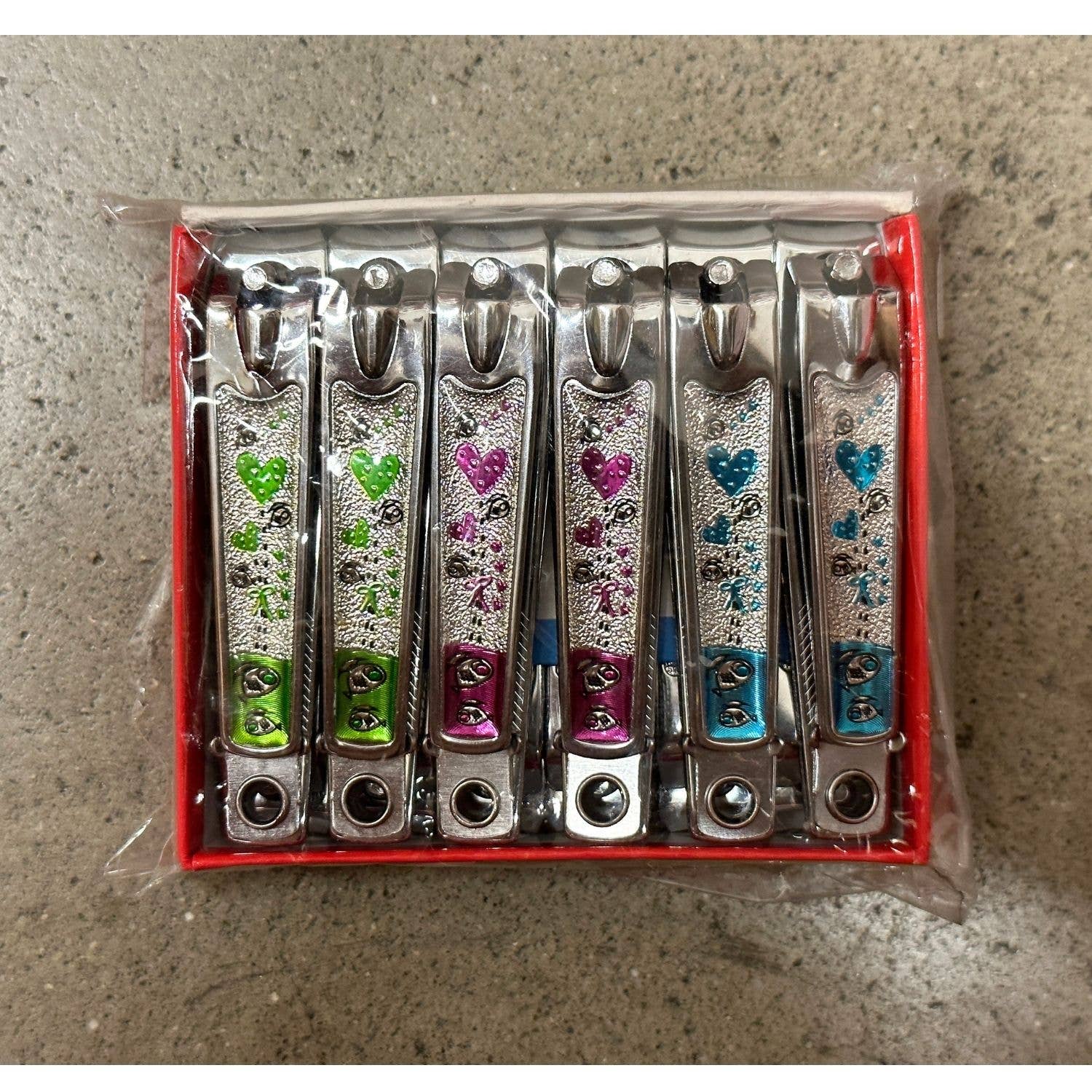 ZKY Wholesale - Vendita all'ingrosso Forbicine/tagliaunghie - Tagliaunghie con stampa a cuore