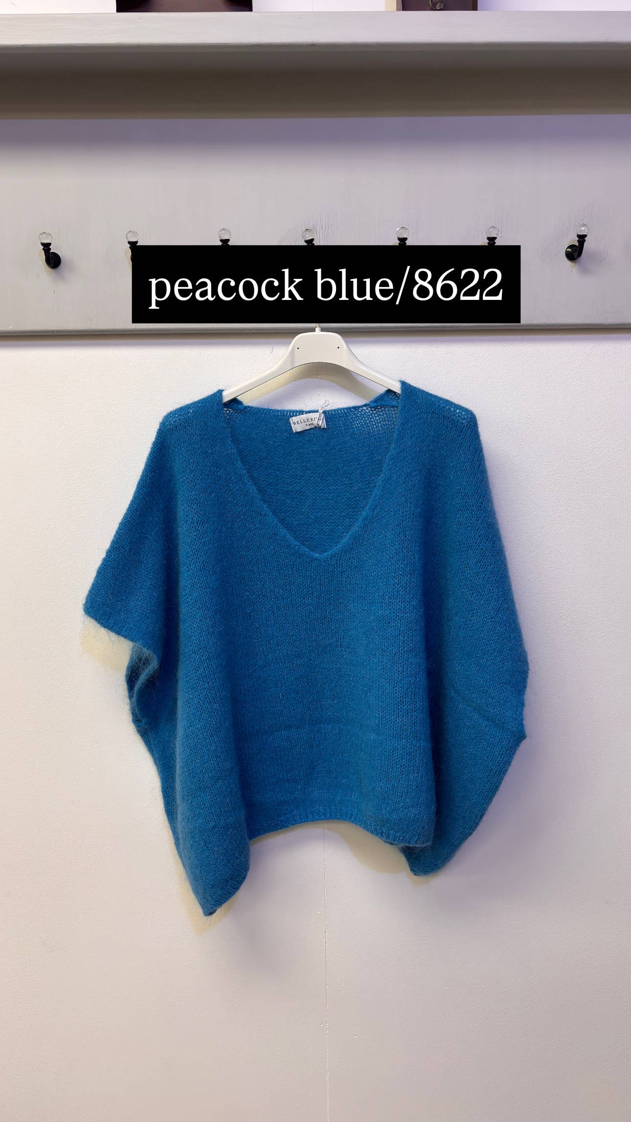 Terminal 1 Clothing – wholesale Tank top – Women′s – Mohair Drop Shoulder Tank Top8