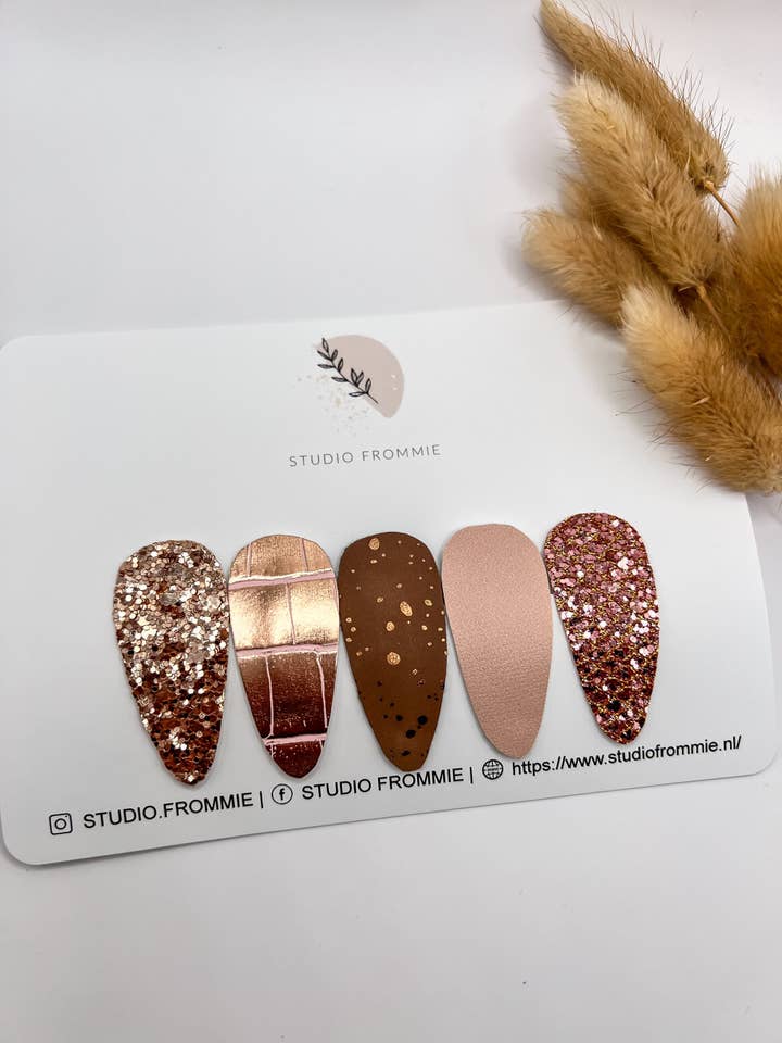 Sæt med Lora hårspænder for engroshandel hos Studio Frommie