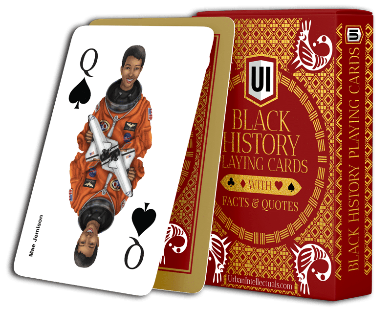 Urban Intellectuals, Inc - Wholesale Playing Cards - Black History Playing Cards w/ custom illustrations & facts10