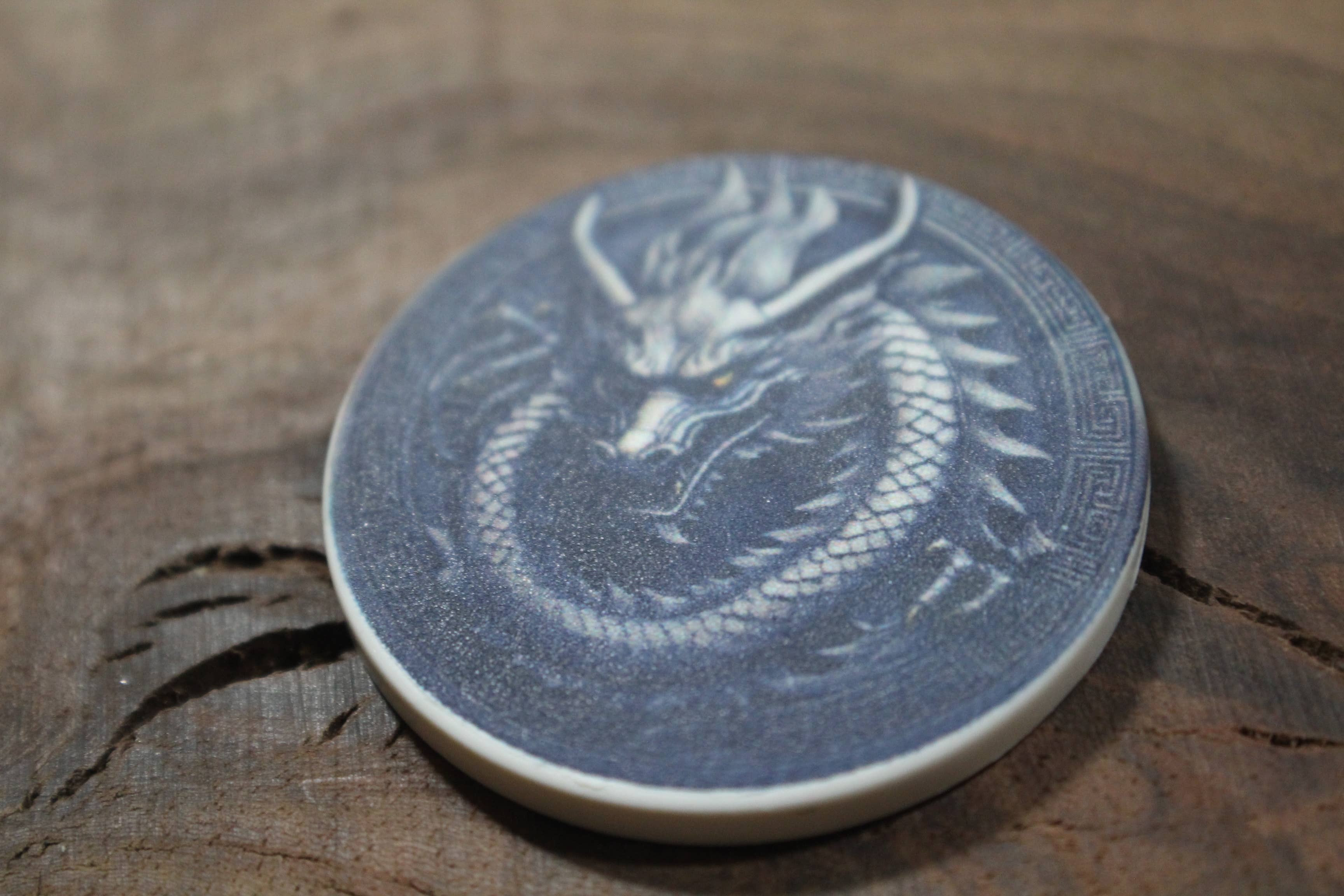 Raven Design - Vendita all'ingrosso Moneta/gettone ricordo - Moneta della Fortuna  // Moneta in Ceramica 2 pollici16