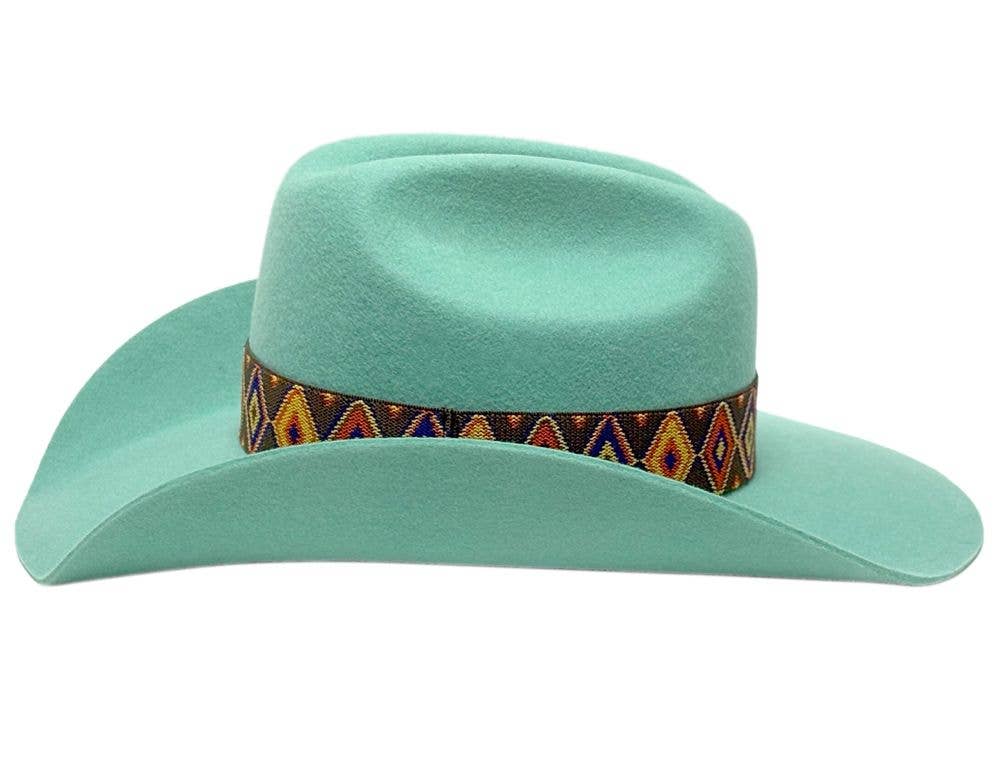 Epoch hats - Wholesale Cowboy Hat - Women's - Australian Wool Felt Western Cowboy Hat with Flower7