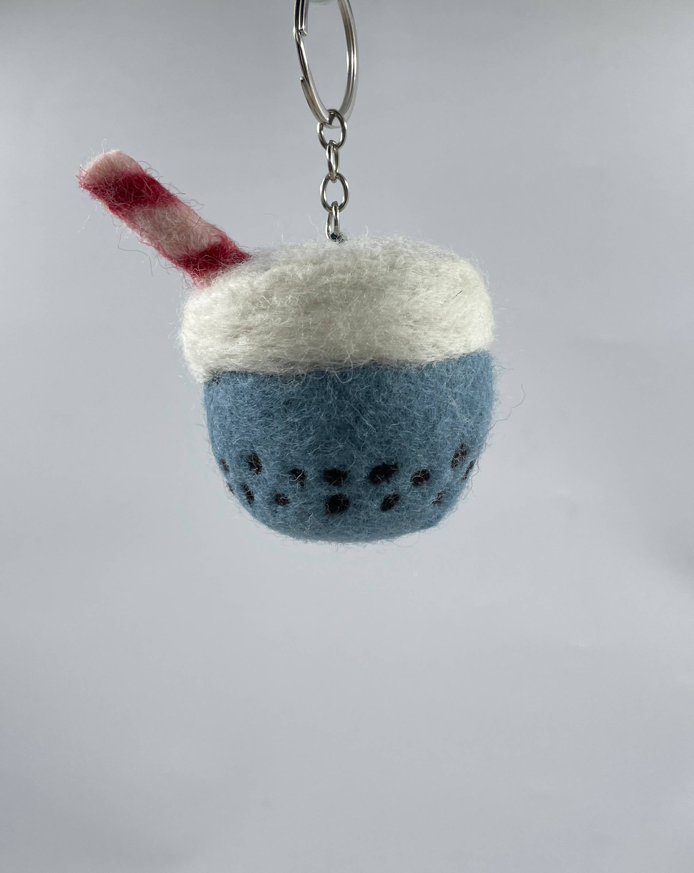 Funky Yak Ltd – wholesale Keychain – Unisex – Handmade  Felt Bubble Tea Keyrings6