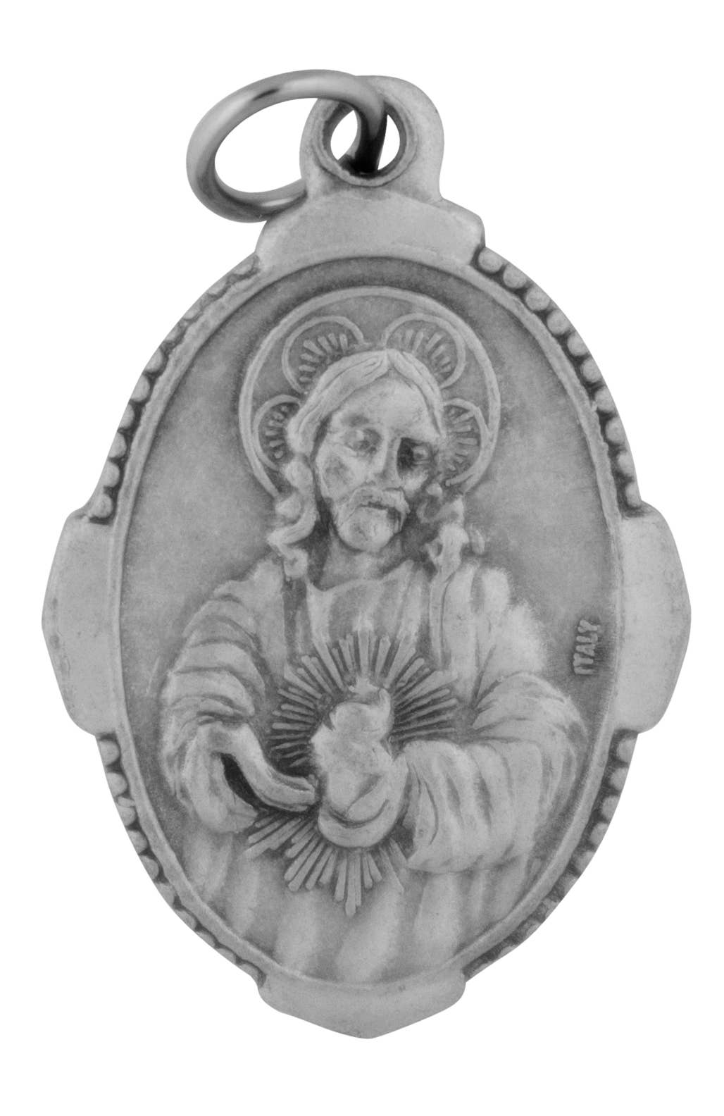 Village Gift Importers - Wholesale Individual Charm/Pendant - Traditional Brown Scapular Medal0